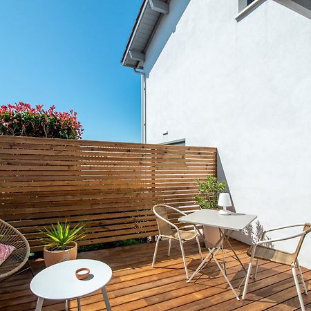 Studio Cocon Enea Bidart, Terrasse Et Parking Экстерьер фото