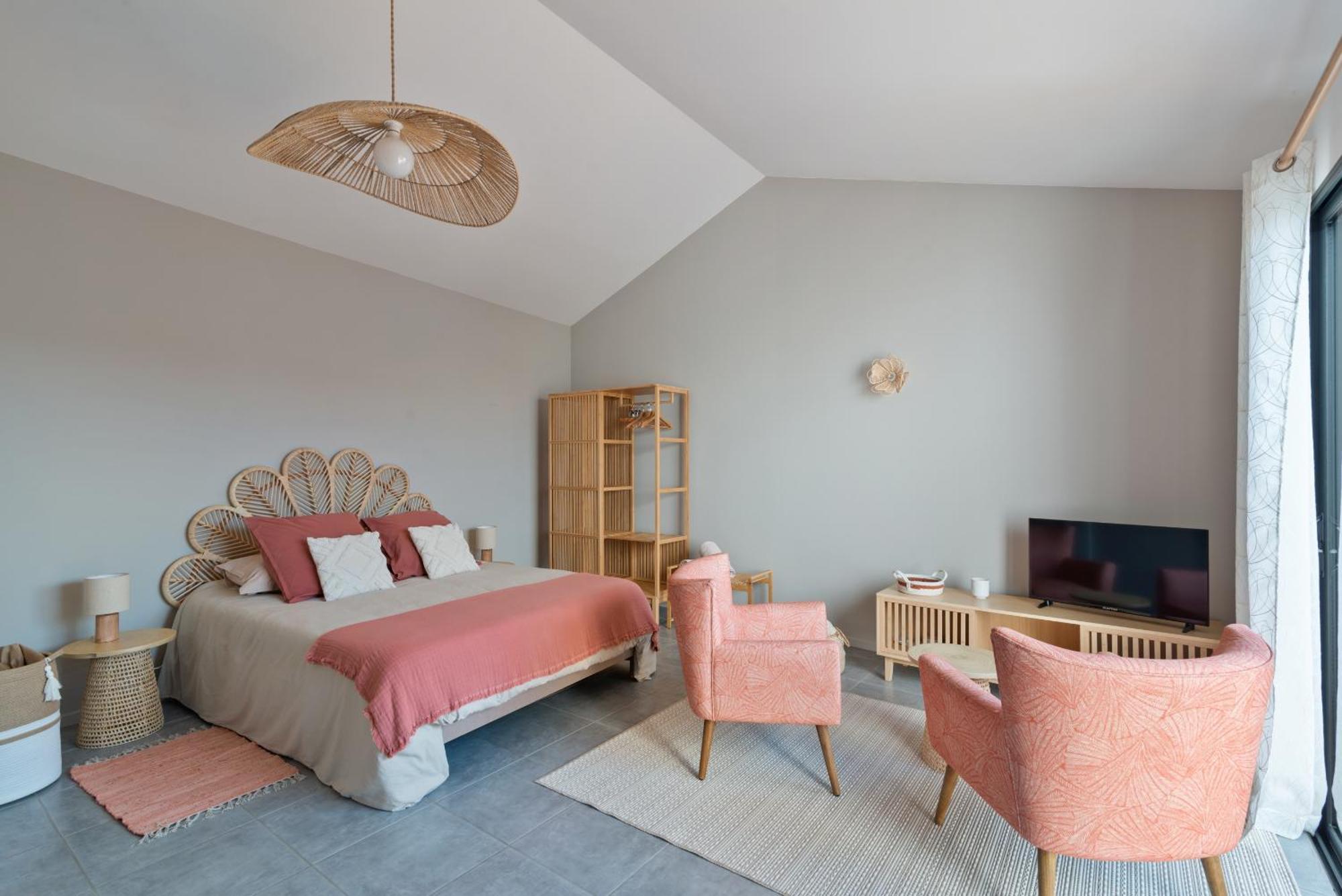 Studio Cocon Enea Bidart, Terrasse Et Parking Экстерьер фото